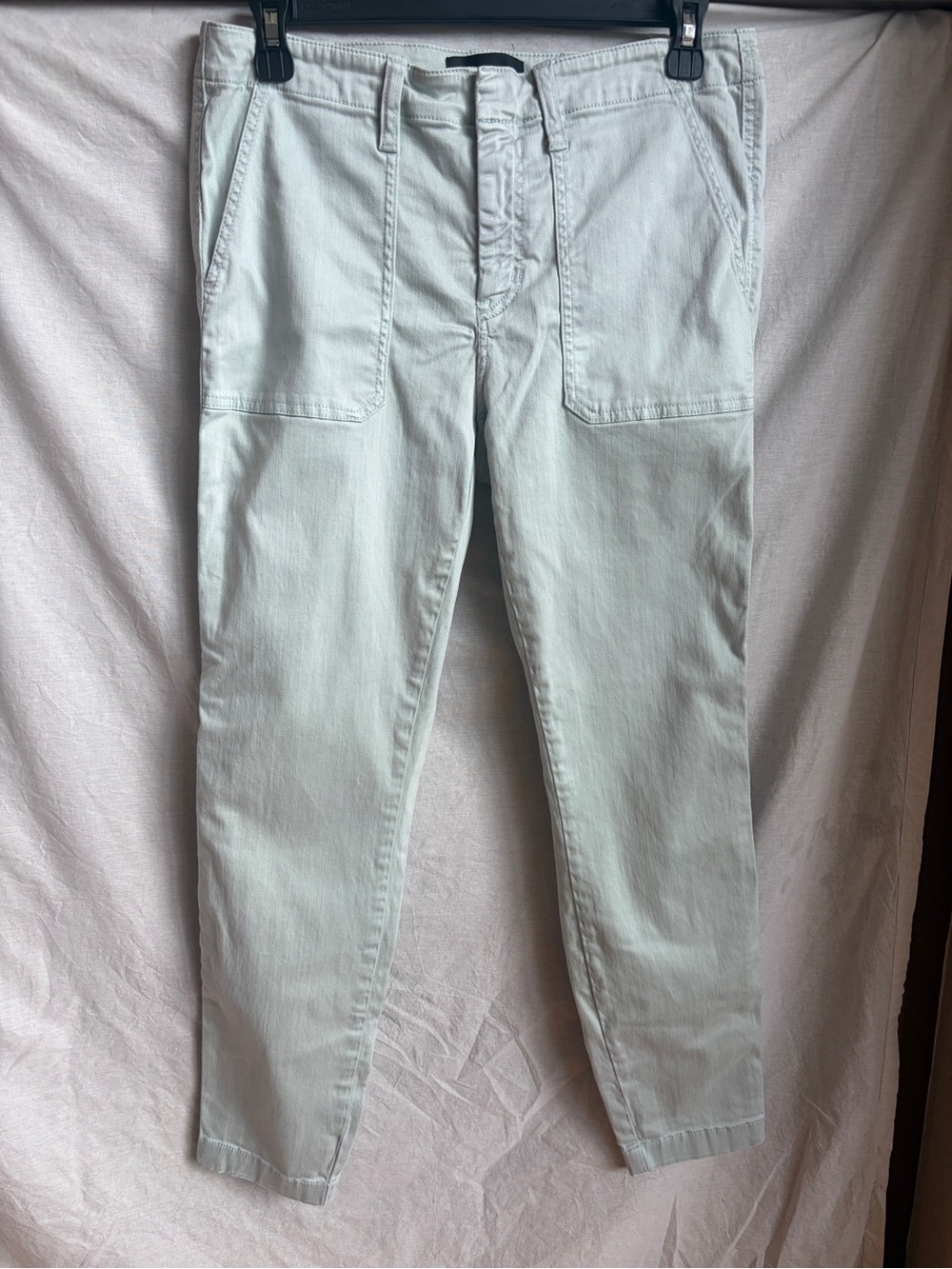 J. Crew Women's Pale Mint Ankle Cropped Chinos